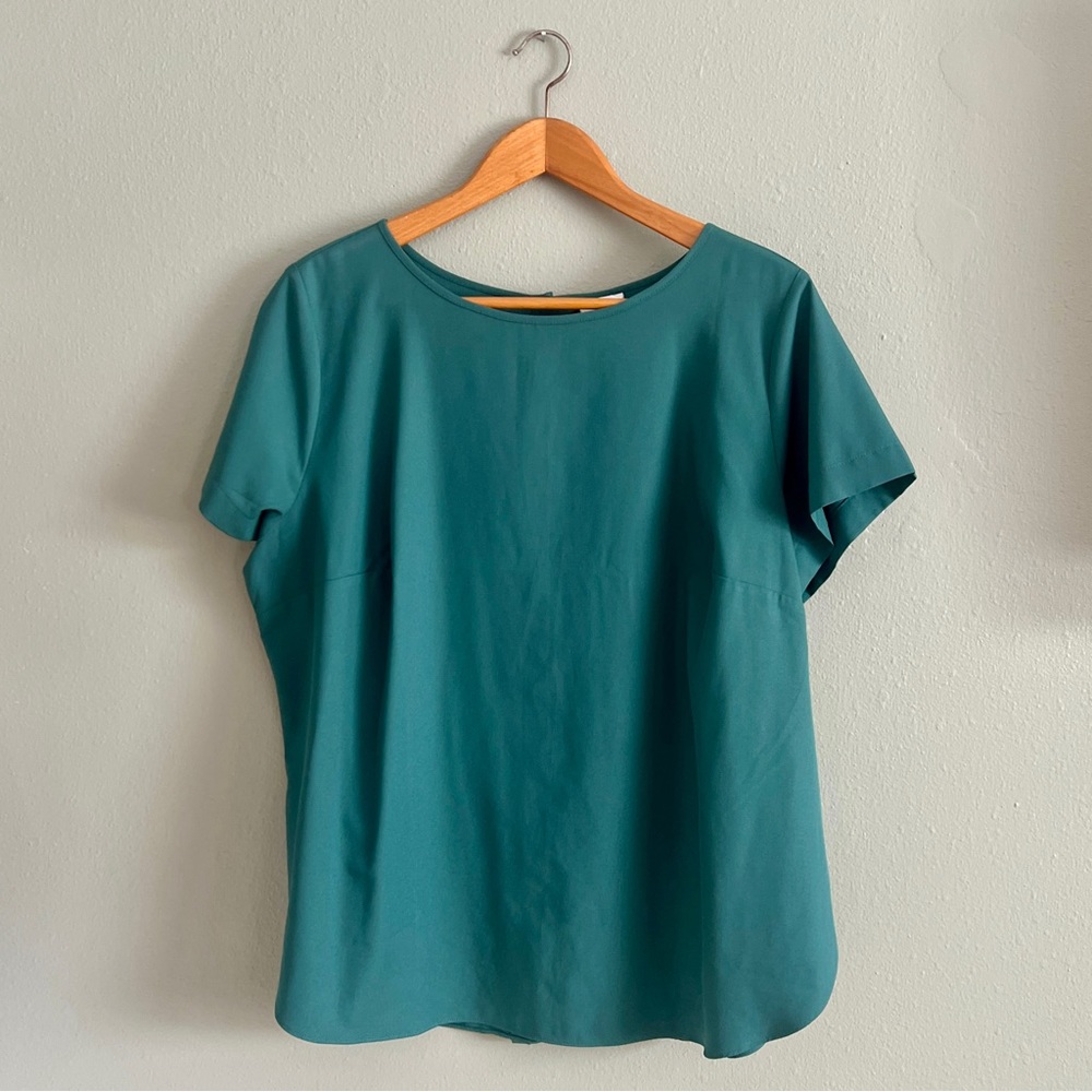 Teal Blouse